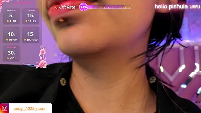 Snapshot of Nami_usagi chatting on 22, 1, 2025 Nami usagi online show from 22, 1, 2025