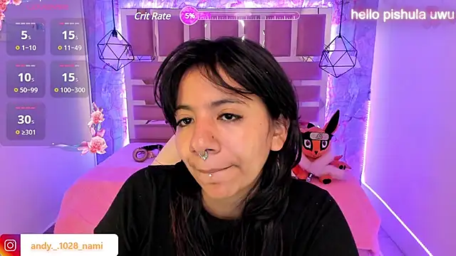 Snapshot of Nami_usagi chatting on 29, 1, 2025 Nami usagi online show from 29, 1, 2025