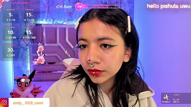 Snapshot of Nami_usagi chatting on 31, 1, 2025 Nami usagi online show from 31, 1, 2025