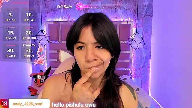 Snapshot of Nami_usagi chatting on 7, 2, 2025 Nami usagi online show from 7, 2, 2025