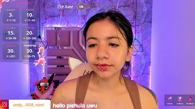 Snapshot of Nami_usagi chatting on 11, 2, 2025 Nami usagi online show from 11, 2, 2025