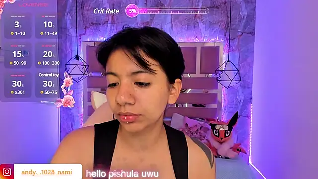 Snapshot of Nami_usagi chatting on 19, 2, 2025 Nami usagi online show from 19, 2, 2025