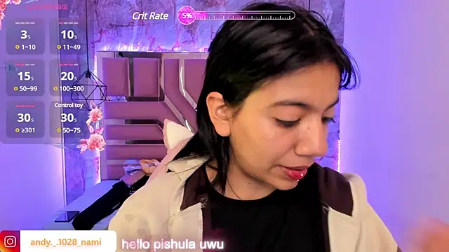 Snapshot of Nami_usagi chatting on 20, 2, 2025 Nami usagi online show from 20, 2, 2025