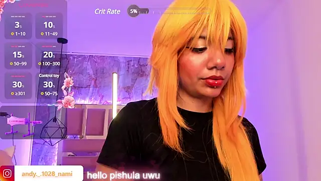 Snapshot of Nami_usagi chatting on 20, 2, 2025 Nami usagi online show from 20, 2, 2025