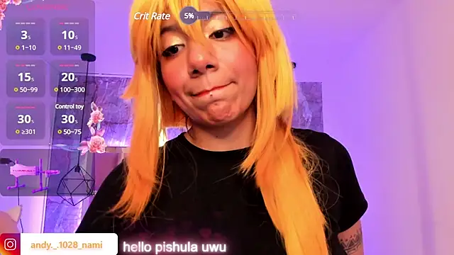 Snapshot of Nami_usagi chatting on 21, 2, 2025 Nami usagi online show from 21, 2, 2025