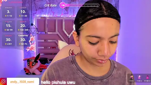 Snapshot of Nami_usagi chatting on 22, 2, 2025 Nami usagi online show from 22, 2, 2025