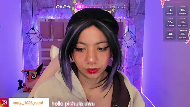 Snapshot of Nami_usagi chatting on 25, 2, 2025 Nami usagi online show from 25, 2, 2025