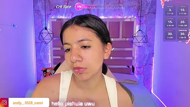 Snapshot of Nami_usagi chatting on 26, 2, 2025 Nami usagi online show from 26, 2, 2025