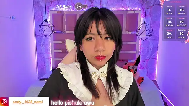 Snapshot of Nami_usagi chatting on 27, 2, 2025 Nami usagi online show from 27, 2, 2025