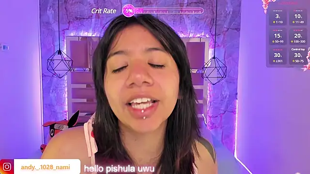 Snapshot of Nami_usagi chatting on 28, 2, 2025 Nami usagi online show from 28, 2, 2025