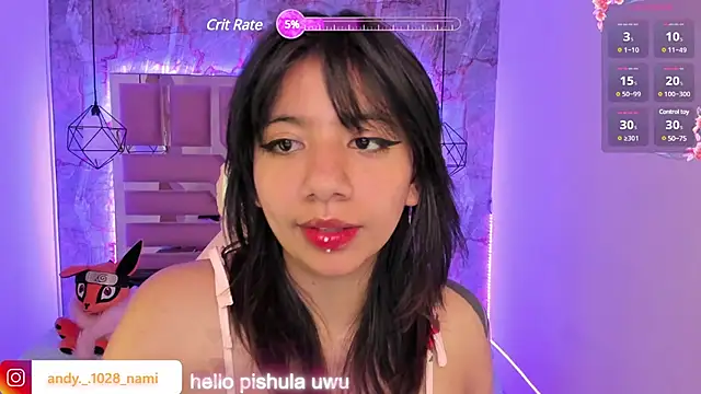 Snapshot of Nami_usagi chatting on 28, 2, 2025 Nami usagi online show from 28, 2, 2025