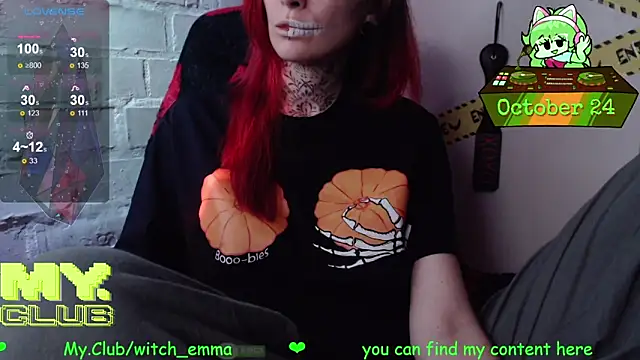 Witch Emma online show from 24, 10, 2025