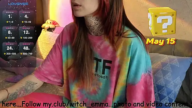 Snapshot of Witch_Emma chatting on 15, 5, 2026 Witch Emma online show from 15, 5, 2026