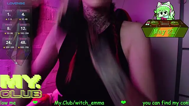 Snapshot of Witch_Emma chatting on 21, 5, 2026 Witch Emma online show from 21, 5, 2026