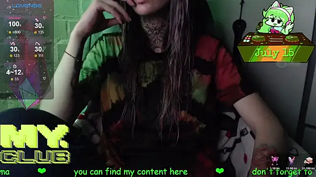 Snapshot of Witch_Emma chatting on 15, 7, 2026 Witch Emma online show from 15, 7, 2026