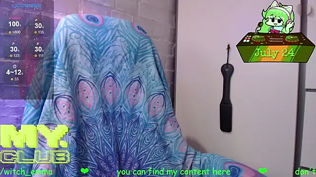 Snapshot of Witch_Emma chatting on 24, 7, 2026 Witch Emma online show from 24, 7, 2026
