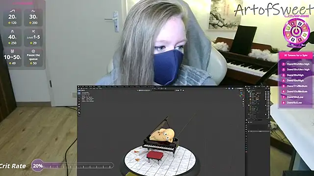 ArtofSweet online show from 18, 1, 2026