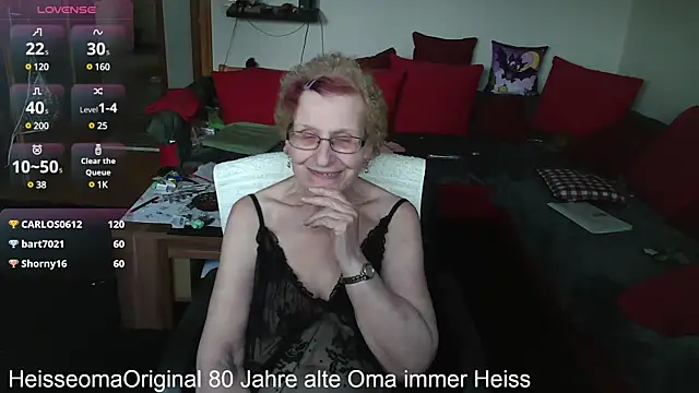 HeisseomaOriginal online show from 12, 3, 2025