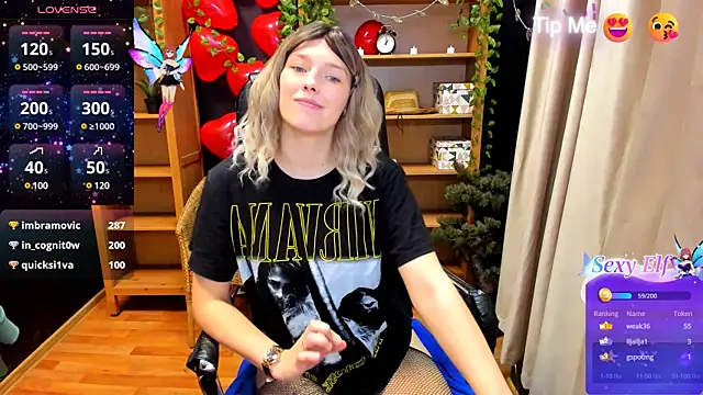  fiona Love online show from 14, 2, 2025