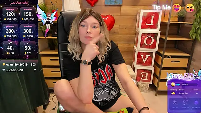  fiona Love online show from 18, 2, 2025