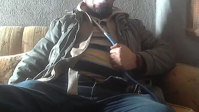 masculine bear daddy online show from 11, 12, 2024