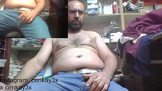 masculine bear daddy online show from 31, 1, 2025
