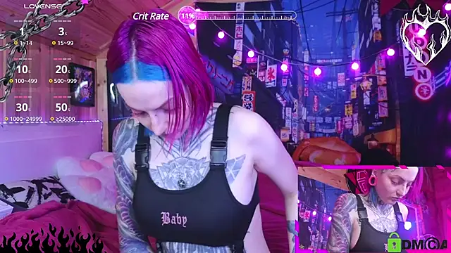 Snapshot of NekoCyber chatting on 22, 1, 2025 NekoCyber online show from 22, 1, 2025