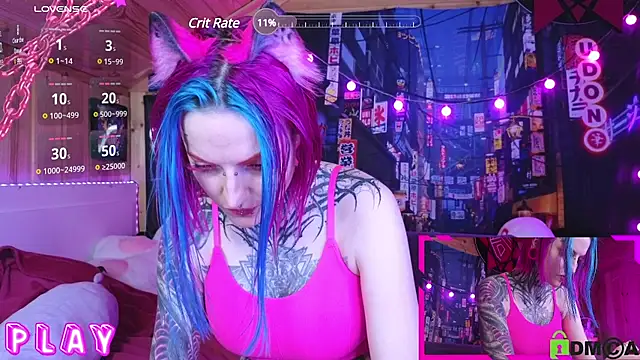 Snapshot of NekoCyber chatting on 16, 2, 2025 NekoCyber online show from 16, 2, 2025