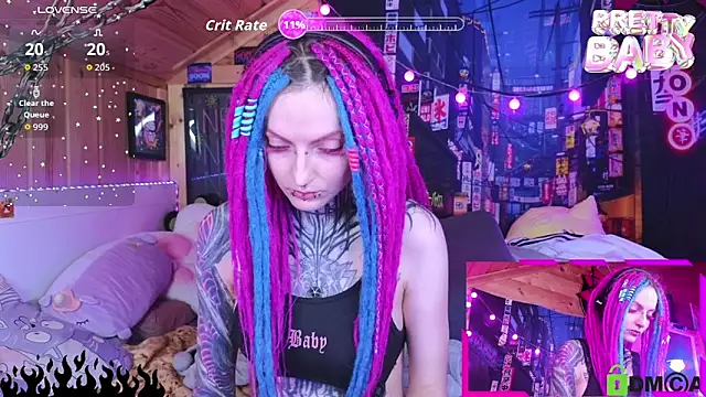 Snapshot of NekoCyber chatting on 1, 10, 2025 NekoCyber online show from 1, 10, 2025