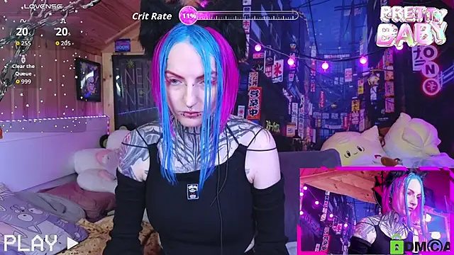 Snapshot of NekoCyber chatting on 19, 10, 2025 NekoCyber online show from 19, 10, 2025