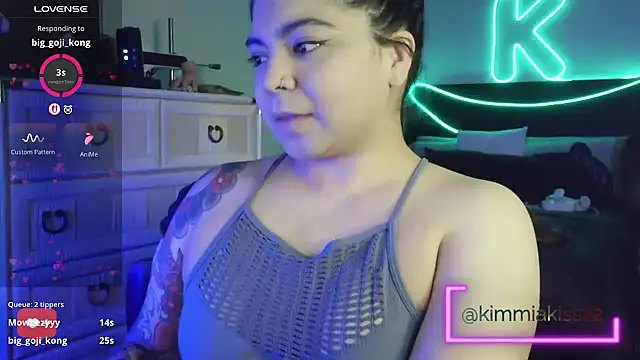 kimmiakiss22 online show from 3, 3, 2026