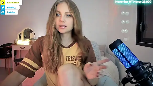 ImKeira online show from 17, 11, 2025