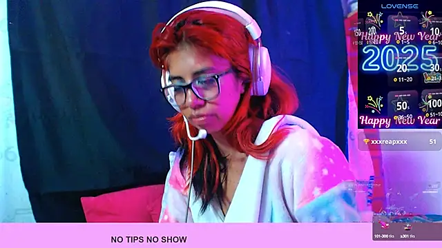 Roxanbunny1 online show from 9, 1, 2025