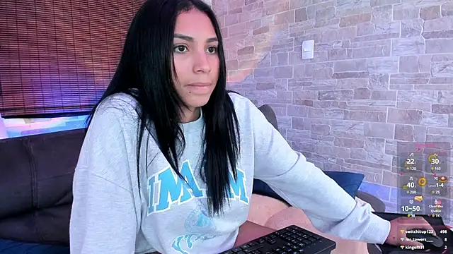 Snapshot of SALOME_CLARK1 chatting on 24, 2, 2025 SALOME CLARK1 online show from 24, 2, 2025