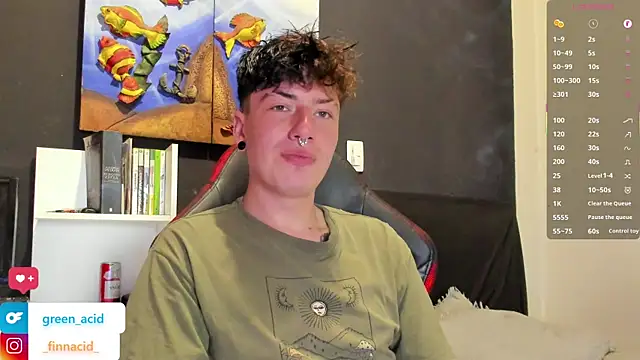 Green acid01 online show from 13, 4, 2026