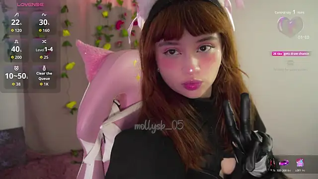 Snapshot of molly_russell chatting on 31, 10, 2025 molly russell online show from 31, 10, 2025