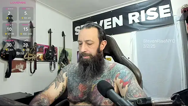 StevenRiseNYC online show from 2, 3, 2025