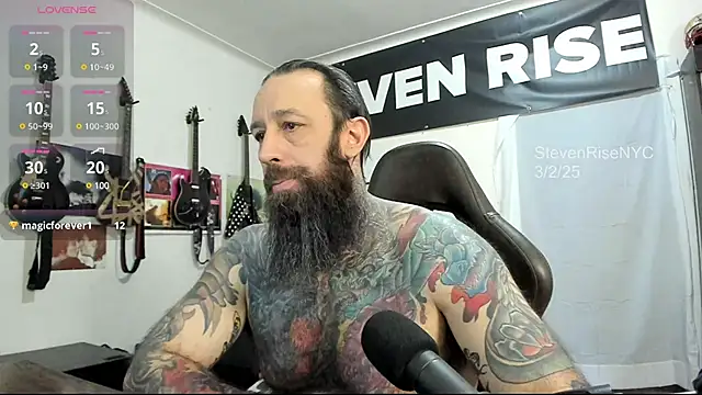 StevenRiseNYC online show from 2, 3, 2025