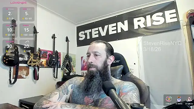 StevenRiseNYC online show from 19, 3, 2026